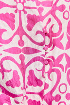 SHORT PRINTED DRESS
