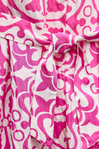 SHORT PRINTED DRESS