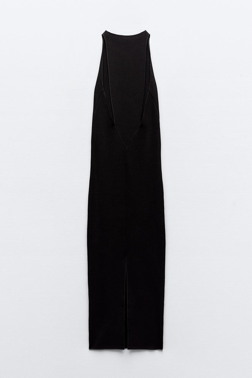 LONG STRETCH KNIT DRESS