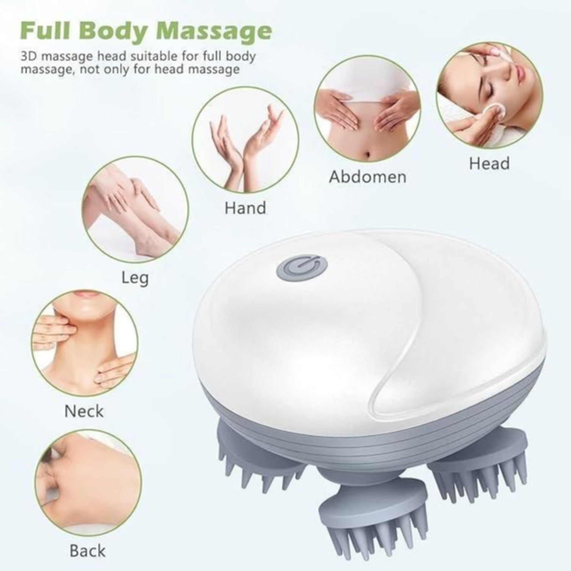 Rechargeable Scalp & Body Massager