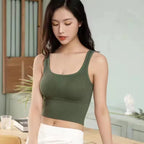 SOLID RIBBED KNIT TOP