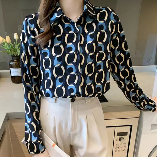 Autumn Temperament Long Sleeve Shirt