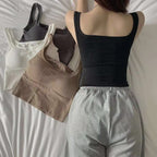 SOLID RIBBED KNIT TOP