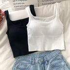 SOLID RIBBED KNIT TOP