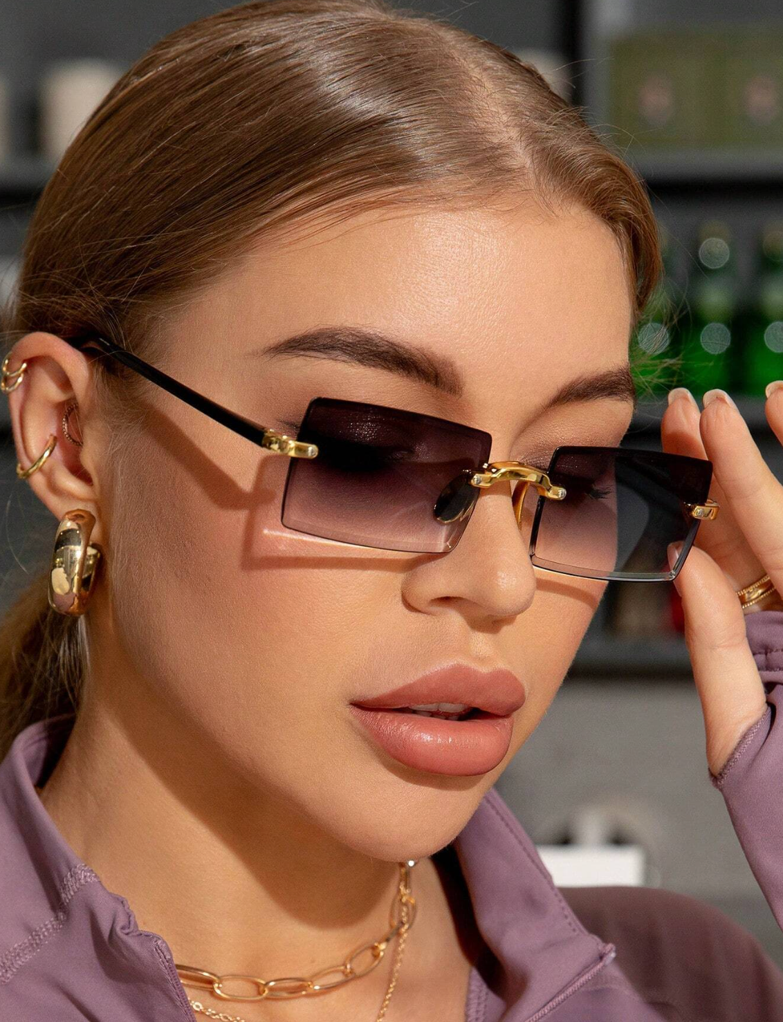 Luxury Sunglasses Retro Gradient Shades